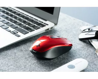 Мышь беспроводная 2E MF2020  WL Black and Red (2E-MF2020WB)