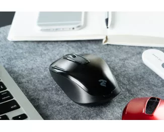 Мышь беспроводная 2E MF2020  WL Black and Red (2E-MF2020WB)