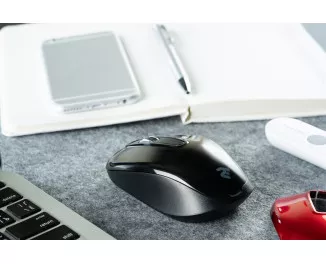 Мышь беспроводная 2E MF2020  WL Black and Red (2E-MF2020WB)