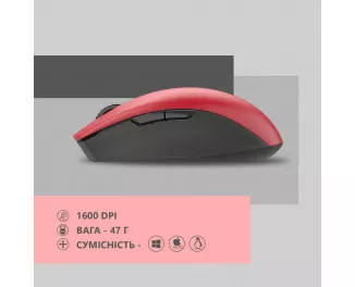 Мышь беспроводная 2E MF2030 Rechargeable WL Red (2E-MF2030WR)