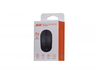 Миша бездротова 2E MF218 Silent WL Black (2E-MF218WBK)
