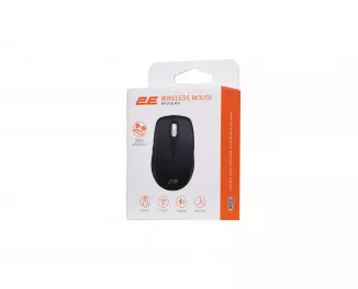 Миша бездротова 2E MF225 Silent WL Black (2E-MF225WBK)