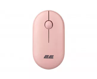 Мышь беспроводная 2E MF300 Silent WL/BT Mallow Pink (2E-MF300WPN)