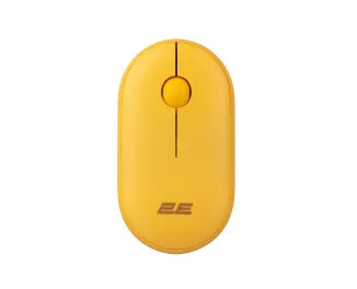 Мышь беспроводная 2E MF300 Silent WL/BT Sunny Yellow