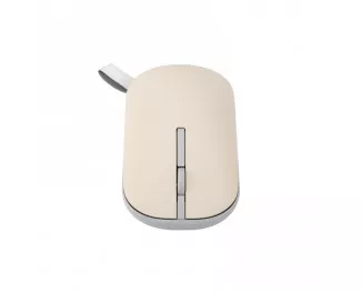 Мышь беспроводная ASUS Marshmallow Mouse MD100 Beige/Sage (90XB07A0-BMU0A0)
