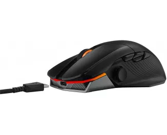 Мышь беспроводная ASUS ROG Chakram X Origin Bluetooth/Wireless Black (90MP02N1-BMUA00)