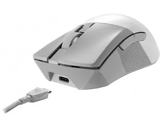 Мышь беспроводная ASUS ROG Gladius III Aimpoint Bluetooth/Wireless White (90MP02Y0-BMUA11)