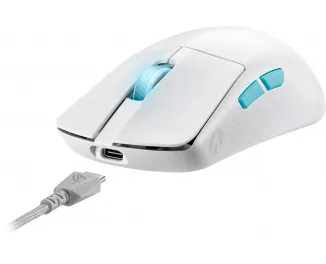 Мышь беспроводная ASUS ROG Harpe Ace Aim Lab Edition Wireless/USB White (90MP02W0-BMUA10)