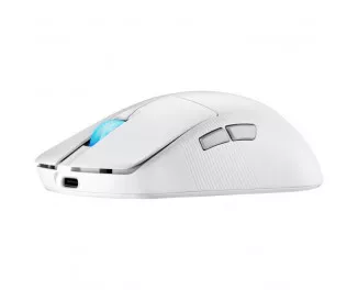 Мышь беспроводная ASUS ROG Harpe Ace Mini Wireless/Bluetooth/USB White (90MP03Z0-BMUA10)