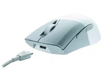 Мышь беспроводная ASUS ROG Keris Aimpoint Bluetooth/Wireless White (90MP02V0-BMUA10)
