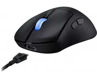 Мышь беспроводная ASUS ROG Keris II WL ACE Wireless/Bluetooth/USB Black (90MP03N0-BMUA00)