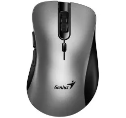 Мышь беспроводная Genius Ergo 8100S AI Silent Wireless Grey (31030040404)