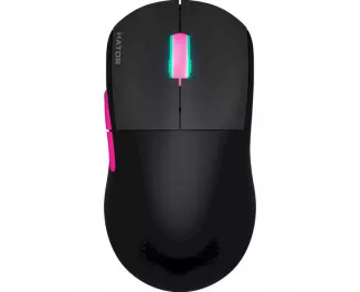 Мышь беспроводная Hator Quasar 2 Ultra 4K Wireless Black/Pink (HTM570BP)