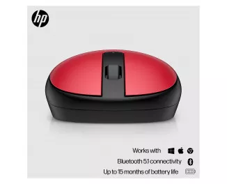 Мышь беспроводная HP 240 Red (43N05AA)