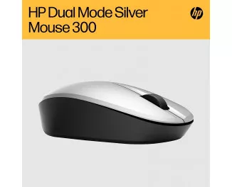 Мышь беспроводная HP Dual Mode Silver (6CR72AA)