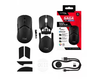 Мышь беспроводная HyperX Pulsefire Saga Pro Black (A2PB2AA)