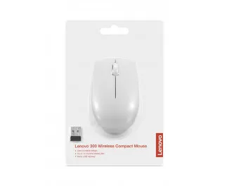 Миша бездротова Lenovo 300 Wireless Cloud Grey (GY51L15677)