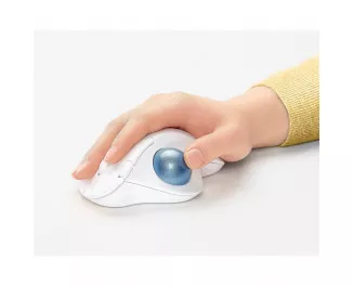 Мышь беспроводная Logitech Ergo M575 for Business Wireless Trackball Off-White (910-006438)