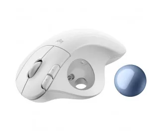 Мышь беспроводная Logitech Ergo M575S Wireless Trackball Off-white (910-007030)