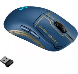 Мышь беспроводная Logitech G PRO Wireless Gaming Mouse League of Legends Edition (910-006451)