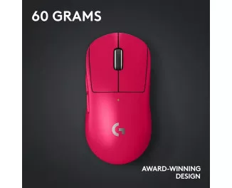 Мышь беспроводная Logitech G Pro X Superlight 2 Magenta (910-006797)