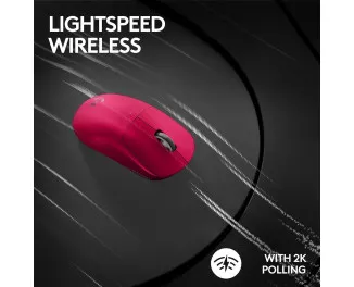 Мышь беспроводная Logitech G Pro X Superlight 2 Magenta (910-006797)