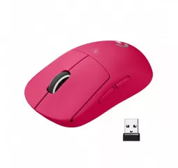 Миша бездротова Logitech G Pro X Superlight Wireless Magenta (910-005956)