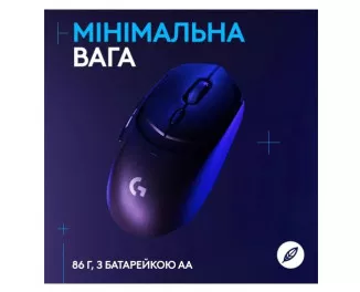 Мышь беспроводная Logitech G309 Lightspeed Black (910-007199)