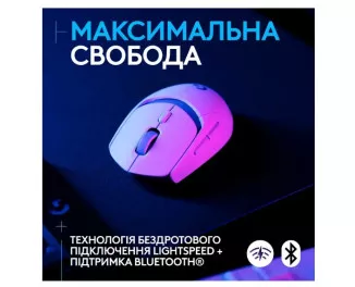 Мышь беспроводная Logitech G309 Lightspeed White (910-007207)