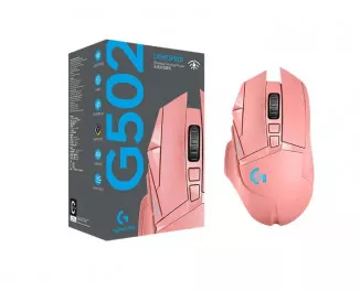 Мышь беспроводная Logitech G502 Lightspeed Pink (910-007215)