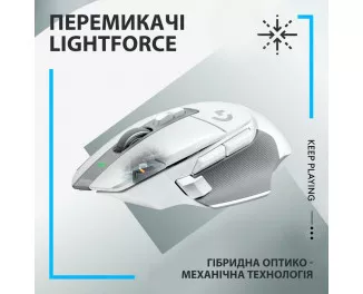 Мышь беспроводная Logitech G502 X Lightspeed Wireless White (910-006189)