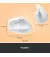 Мышь беспроводная Logitech Lift Bluetooth Vertical Ergonomic Mouse Off-White (910-006475)