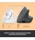 Мышь беспроводная Logitech Lift Bluetooth Vertical Ergonomic Mouse Off-White (910-006475)