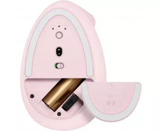 Мышь беспроводная Logitech Lift Vertical Ergonomic Wireless/Bluetooth Rose (910-006478)
