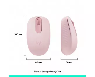 Миша бездротова Logitech M196 Bluetooth Rose (910-007461)