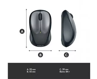 Мышь беспроводная Logitech M235 Wireless Colt Glossy (910-003146, 910-007129)