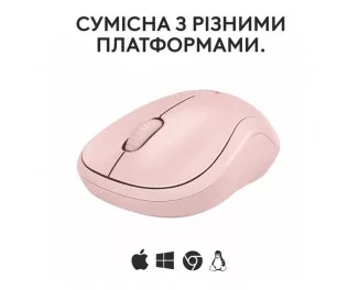 Мышь беспроводная Logitech M240 Rose (910-007121)