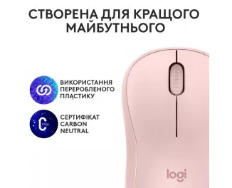 Мышь беспроводная Logitech M240 Rose (910-007121)