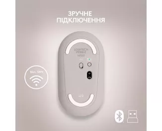 Миша бездротова Logitech M350 Sand (910-006751)