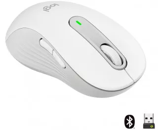 Миша бездротова Logitech M650 L Wireless Mouse LEFT Off-White (910-006240)