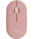 Мышь беспроводная Logitech Pebble Mouse 2 M350s Tonal Rose (910-007014)