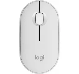 Миша бездротова Logitech Pebble Mouse 2 M350s Tonal White (910-007013)