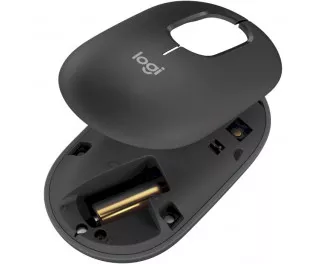 Мышь беспроводная Logitech POP Mouse With Emoji Bluetooth Graphite (910-007412)