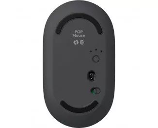Мышь беспроводная Logitech POP Mouse With Emoji Bluetooth Graphite (910-007412)
