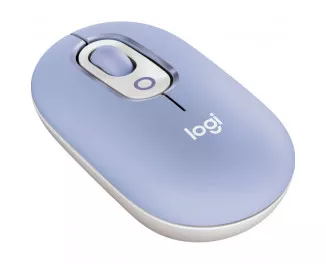 Мышь беспроводная Logitech POP Mouse With Emoji Bluetooth Lilac (910-007414)