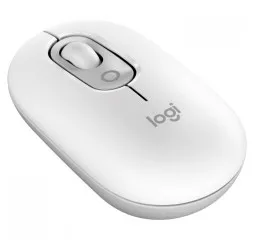 Мышь беспроводная Logitech POP Mouse With Emoji Bluetooth Off-White (910-007411)