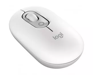 Мышь беспроводная Logitech POP Mouse With Emoji Bluetooth Off-White (910-007411)