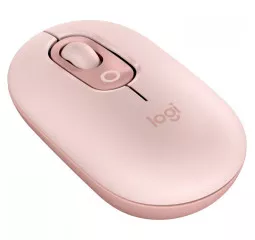 Миша бездротова Logitech POP Mouse With Emoji Bluetooth Rose (910-007413)