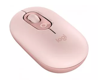 Миша бездротова Logitech POP Mouse With Emoji Bluetooth Rose (910-007413)