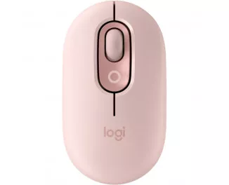 Мышь беспроводная Logitech POP Mouse With Emoji Bluetooth Rose (910-007413)